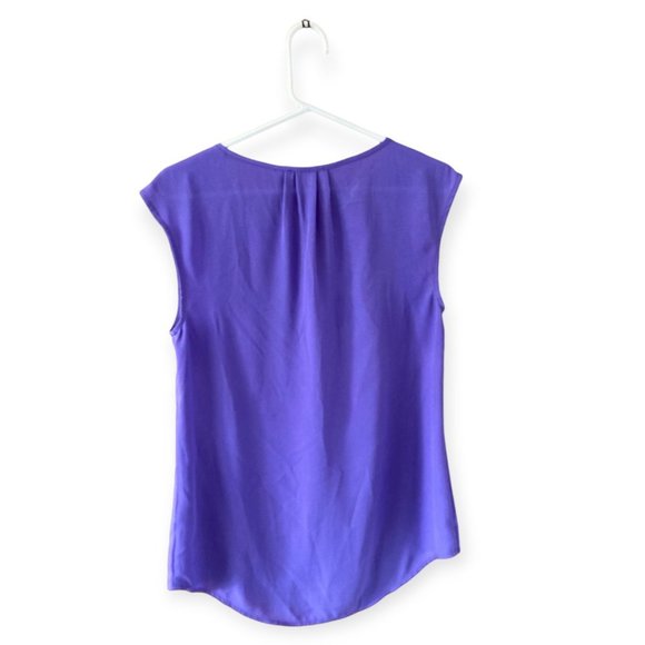 Ricki's Purple Short Sleeve Blouse - Picture 2 of 5